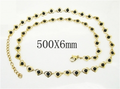 HY Wholesale Necklaces Stainless Steel 316L Jewelry Necklaces-HY39N0743PT