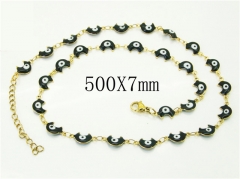 HY Wholesale Necklaces Stainless Steel 316L Jewelry Necklaces-HY39N0801HSS