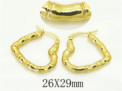 HY Wholesale Earrings 316L Stainless Steel Earrings Jewelry-HY60E1885SJL