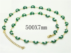 HY Wholesale Necklaces Stainless Steel 316L Jewelry Necklaces-HY39N0799HFF