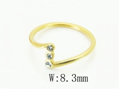 HY Wholesale Rings Jewelry Stainless Steel 316L Rings-HY19R1341NW