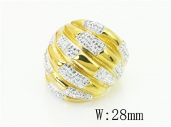 HY Wholesale Rings Jewelry Stainless Steel 316L Rings-HY15R2725HPL