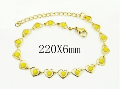 HY Wholesale Bracelets 316L Stainless Steel Jewelry Bracelets-HY39B0876KB