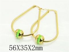HY Wholesale Earrings 316L Stainless Steel Earrings Jewelry-HY60E1855JC