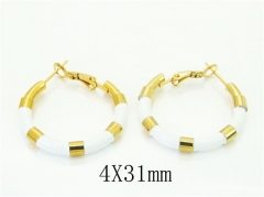 HY Wholesale Earrings 316L Stainless Steel Earrings Jewelry-HY80E0889ANL
