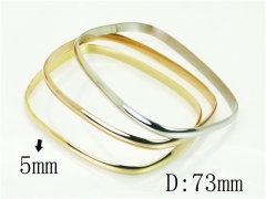 HY Wholesale Bangles Jewelry Stainless Steel 316L Popular Bangle-HY58B0638NL