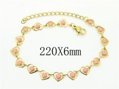 HY Wholesale Bracelets 316L Stainless Steel Jewelry Bracelets-HY39B0877KV
