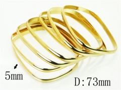 HY Wholesale Bangles Jewelry Stainless Steel 316L Popular Bangle-HY58B0635HMD
