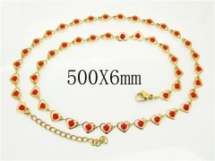 HY Wholesale Necklaces Stainless Steel 316L Jewelry Necklaces-HY39N0742PV