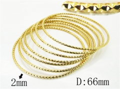 HY Wholesale Bangles Jewelry Stainless Steel 316L Popular Bangle-HY19B1148HLS