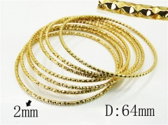 HY Wholesale Bangles Jewelry Stainless Steel 316L Popular Bangle-HY19B1147HLA