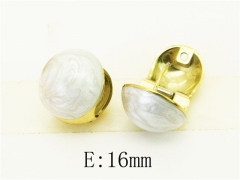 HY Wholesale Earrings 316L Stainless Steel Earrings Jewelry-HY80E0960SOL