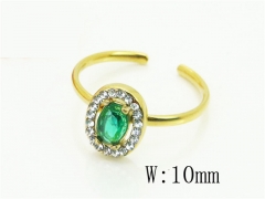 HY Wholesale Rings Jewelry Stainless Steel 316L Rings-HY15R2735XKO