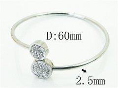 HY Wholesale Bangles Jewelry Stainless Steel 316L Popular Bangle-HY58B0613OU