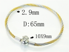 HY Wholesale Bangles Jewelry Stainless Steel 316L Popular Bangle-HY51B0289HMV