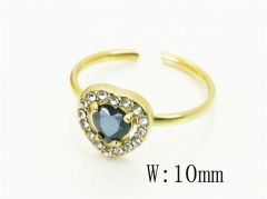 HY Wholesale Rings Jewelry Stainless Steel 316L Rings-HY15R2755AKO