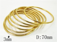 HY Wholesale Bangles Jewelry Stainless Steel 316L Popular Bangle-HY19B1145HLD