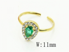 HY Wholesale Rings Jewelry Stainless Steel 316L Rings-HY15R2743FKO