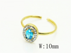 HY Wholesale Rings Jewelry Stainless Steel 316L Rings-HY15R2734ZKO