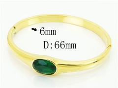 HY Wholesale Bangles Jewelry Stainless Steel 316L Popular Bangle-HY80B1859HLL