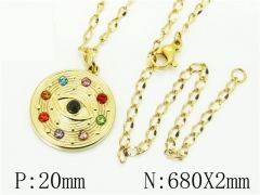 HY Wholesale Necklaces Stainless Steel 316L Jewelry Necklaces-HY32N0924RNL