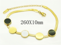 HY Wholesale Bracelets 316L Stainless Steel Jewelry Bracelets-HY80B1866MW