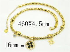 HY Wholesale Necklaces Stainless Steel 316L Jewelry Necklaces-HY32N0938HLS