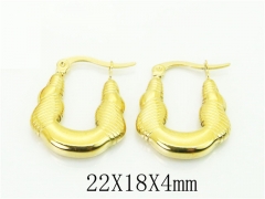 HY Wholesale Earrings 316L Stainless Steel Earrings Jewelry-HY80E0925BNL