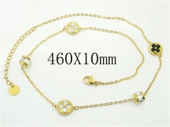 HY Wholesale Necklaces Stainless Steel 316L Jewelry Necklaces-HY32N0945HIC
