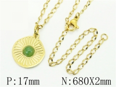 HY Wholesale Necklaces Stainless Steel 316L Jewelry Necklaces-HY32N0928CNL