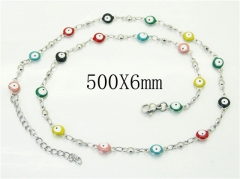 HY Wholesale Necklaces Stainless Steel 316L Jewelry Necklaces-HY39N0804OU