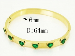 HY Wholesale Bangles Jewelry Stainless Steel 316L Popular Bangle-HY80B1865HJQ