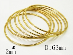 HY Wholesale Bangles Jewelry Stainless Steel 316L Popular Bangle-HY19B1139HKE