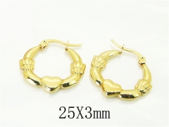 HY Wholesale Earrings 316L Stainless Steel Earrings Jewelry-HY60E1880WJL