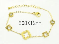HY Wholesale Bracelets 316L Stainless Steel Jewelry Bracelets-HY32B1031HHR