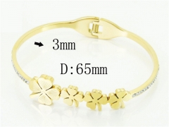 HY Wholesale Bangles Jewelry Stainless Steel 316L Popular Bangle-HY80B1849HHL