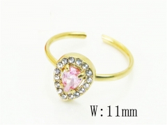 HY Wholesale Rings Jewelry Stainless Steel 316L Rings-HY15R2740XKO