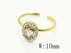 HY Wholesale Rings Jewelry Stainless Steel 316L Rings-HY15R2733AKO