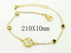 HY Wholesale Bracelets 316L Stainless Steel Jewelry Bracelets-HY32B1023NB