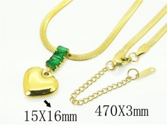 HY Wholesale Necklaces Stainless Steel 316L Jewelry Necklaces-HY80E0883NE