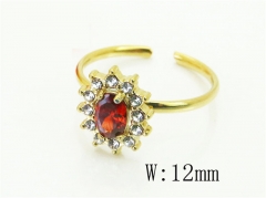 HY Wholesale Rings Jewelry Stainless Steel 316L Rings-HY15R2778EKO