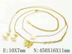 HY Wholesale Jewelry Set 316L Stainless Steel jewelry Set-HY12S1359HHS