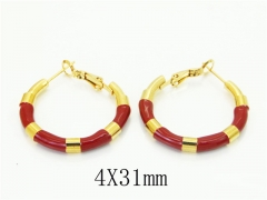 HY Wholesale Earrings 316L Stainless Steel Earrings Jewelry-HY80E0895WNL
