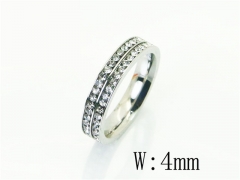 HY Wholesale Rings Jewelry Stainless Steel 316L Rings-HY62R0081JX