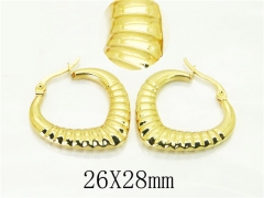 HY Wholesale Earrings 316L Stainless Steel Earrings Jewelry-HY60E1889VJL