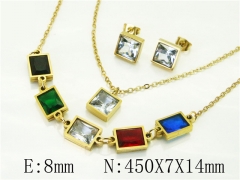 HY Wholesale Jewelry Set 316L Stainless Steel jewelry Set-HY12S1336HHQ