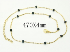 HY Wholesale Necklaces Stainless Steel 316L Jewelry Necklaces-HY39N0781OZ