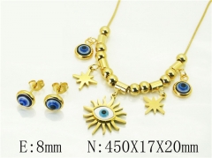 HY Wholesale Jewelry Set 316L Stainless Steel jewelry Set-HY12S1342HHV