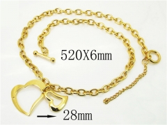 HY Wholesale Necklaces Stainless Steel 316L Jewelry Necklaces-HY39N0754IIQ
