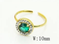 HY Wholesale Rings Jewelry Stainless Steel 316L Rings-HY15R2767ZKO